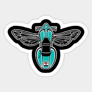 Vespa Piaggio Italia Sticker